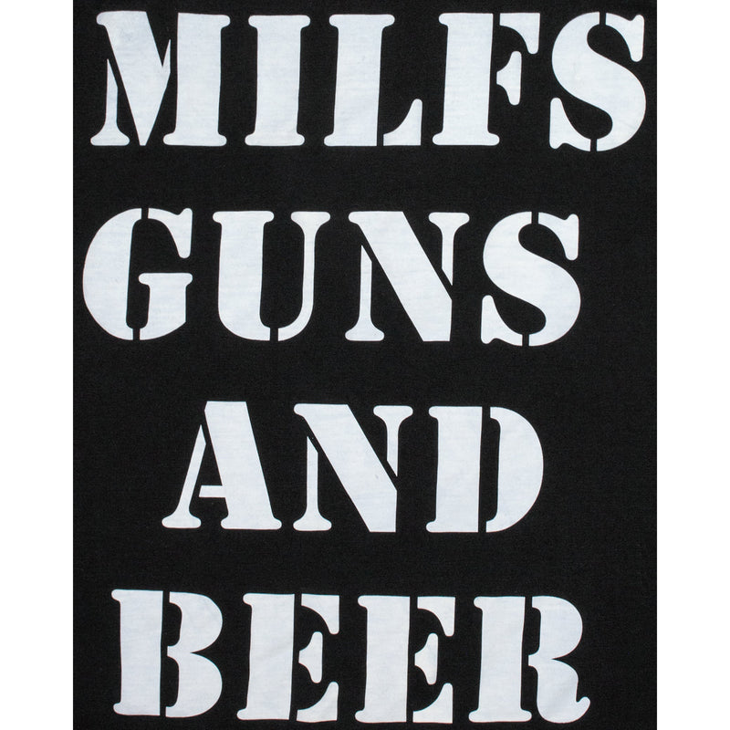 MILFS Guns And Beer Tank - MILFDAD