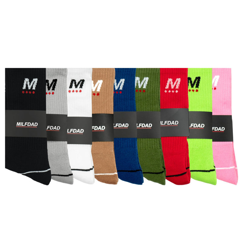 Milfdad 100% Cotton Socks