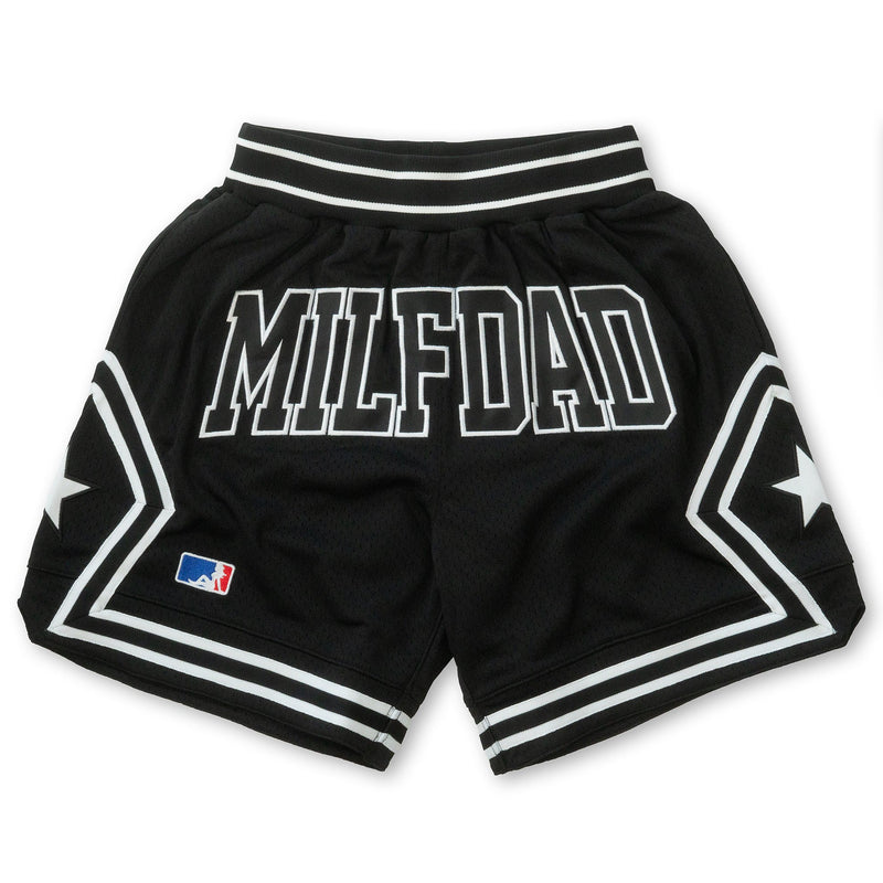 Varsity Basketball Shorts - Black - - MILFDAD