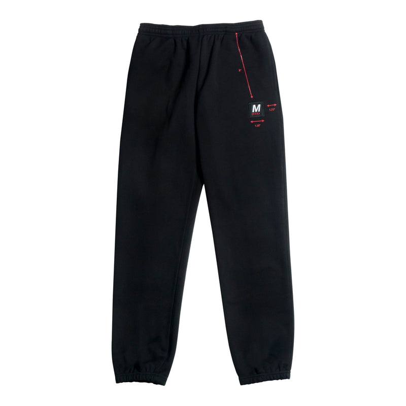 Diagram Sweatpant - Black / Red - - MILFDAD
