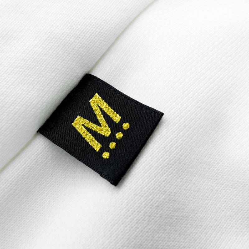 Milfdad Logo Hoodie - White - MILFDAD