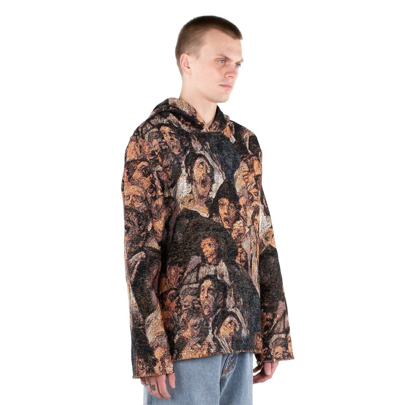 Pilgrimage Goya Tapestry Hoodie - - MILFDAD