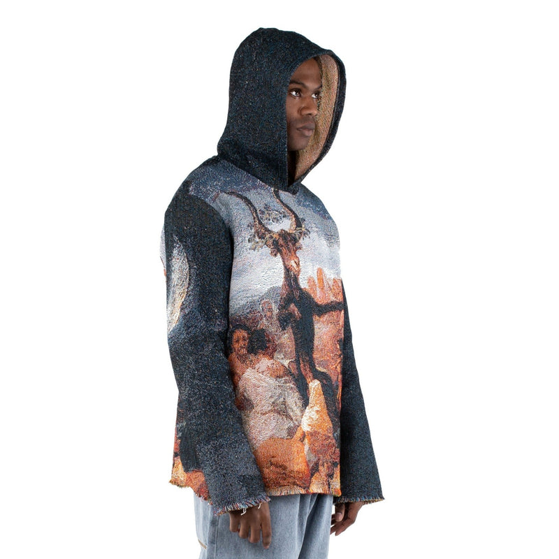 Witches’ Sabbath Goya Tapestry Hoodie - - MILFDAD