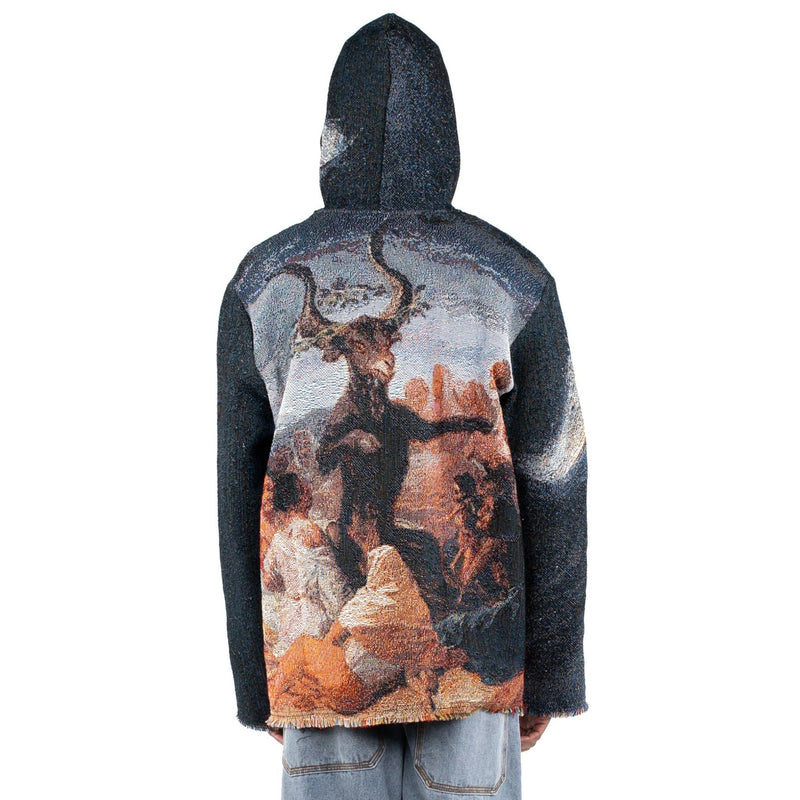 Witches’ Sabbath Goya Tapestry Hoodie - - MILFDAD