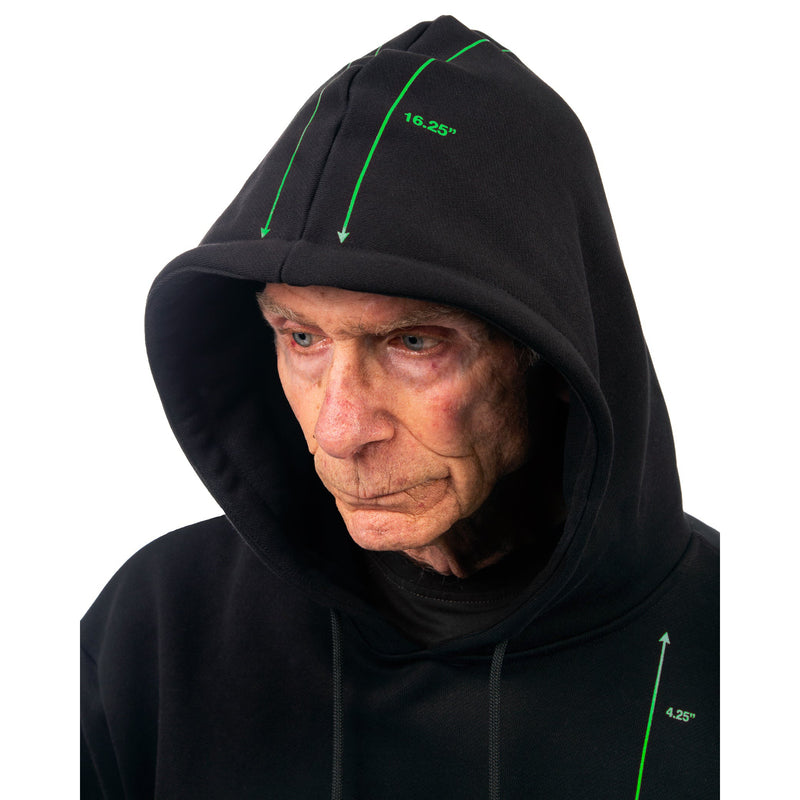 Diagram Hoodie - Black / Green - - MILFDAD