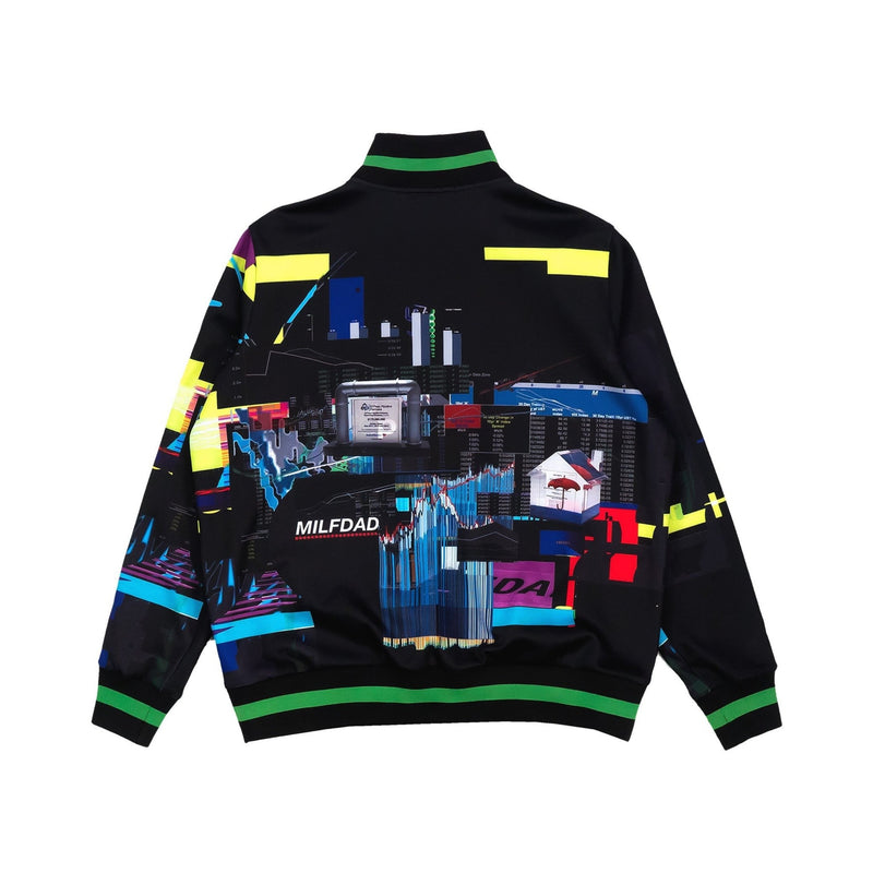 Track Jacket - Spreadsheet / Black - - MILFDAD