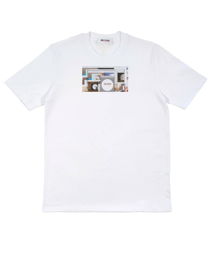 Desktop Classic Tee - White - - MILFDAD