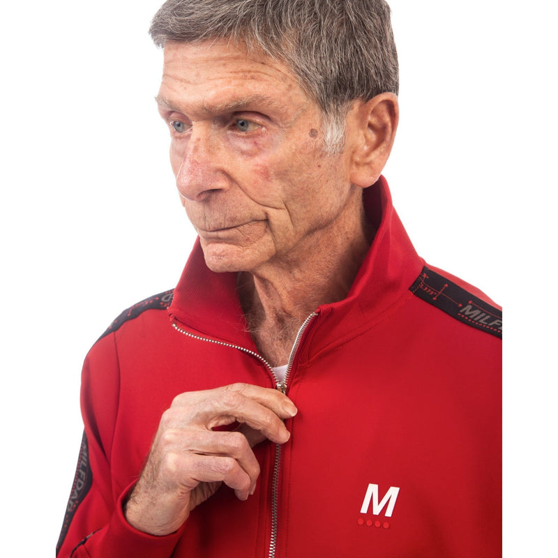 Track Jacket - Red - - MILFDAD