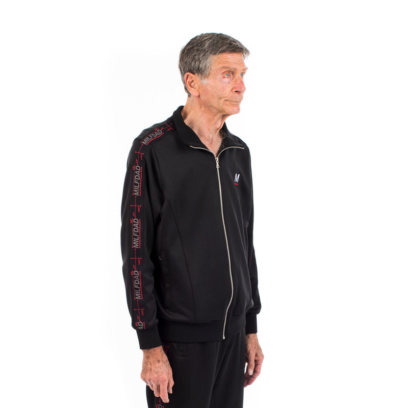 Track Jacket - Black - - MILFDAD
