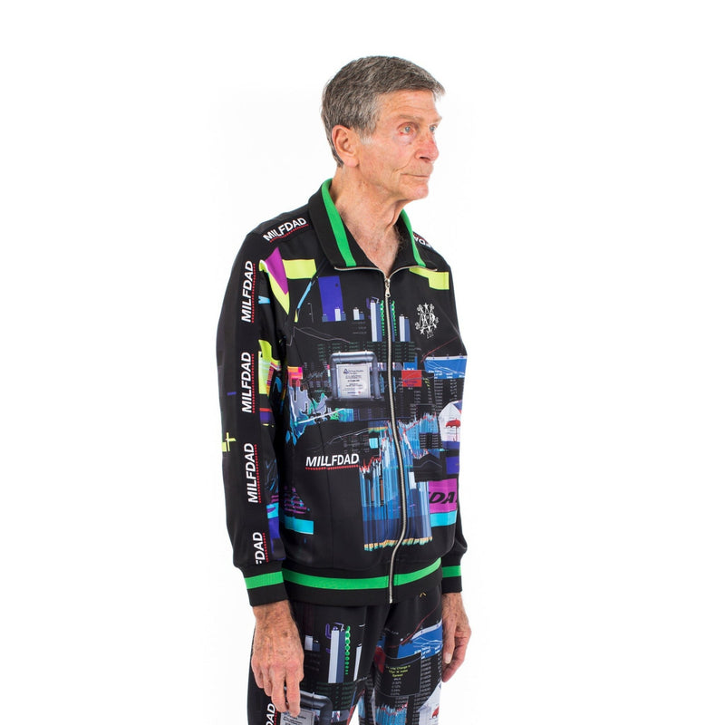 Track Jacket - Spreadsheet / Black - - MILFDAD