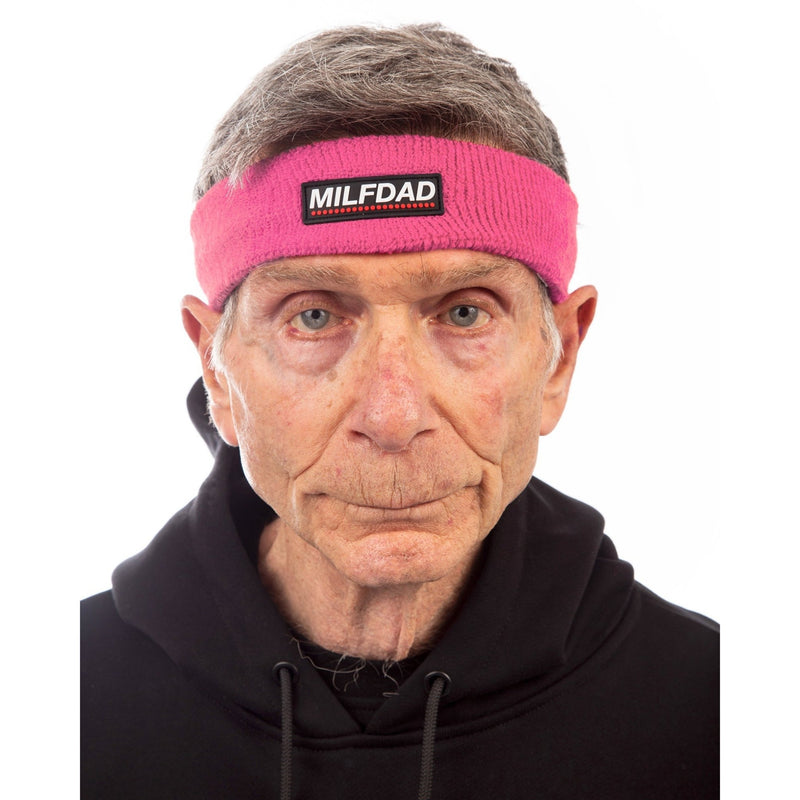Logo Headband - Pink - - MILFDAD