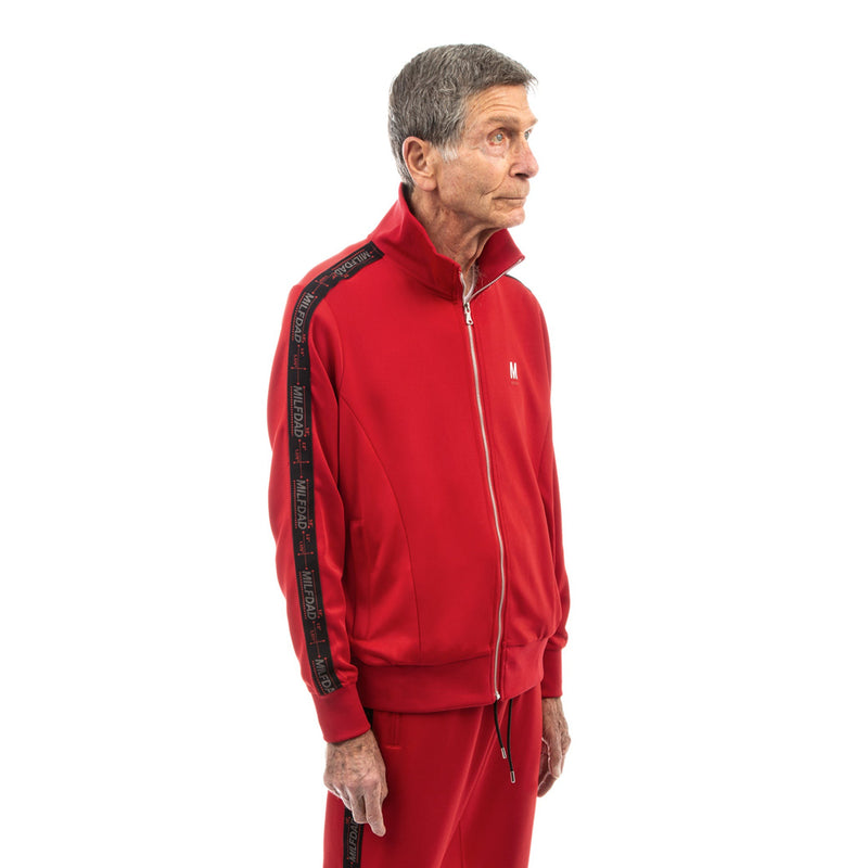 Track Jacket - Red - - MILFDAD