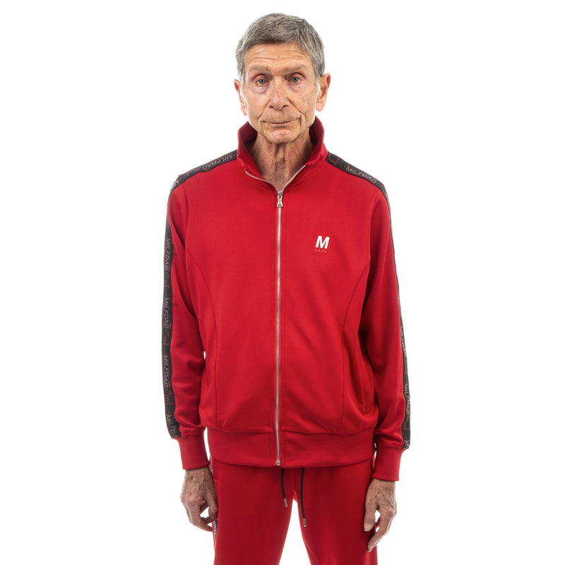Track Jacket - Red - - MILFDAD