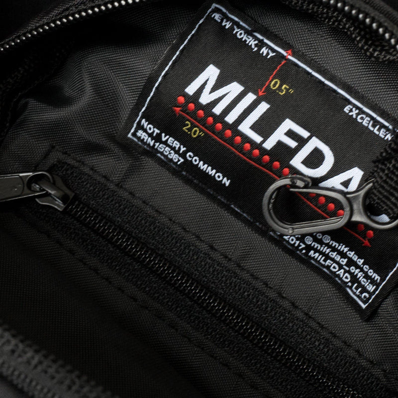 Stock Ticker Shoulder Bag - Black - MILFDAD