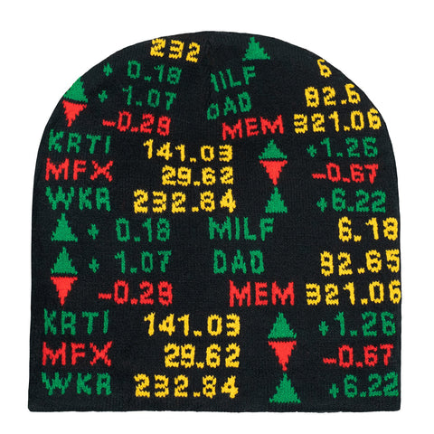 Stock Ticker Beanie