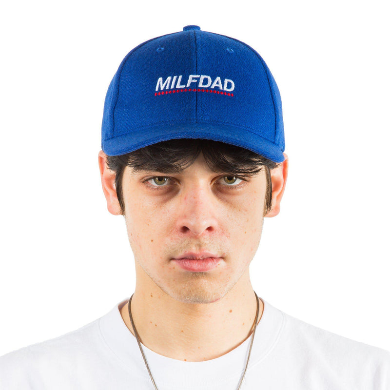 6 - Panel Cap - Royal Blue - MILFDAD