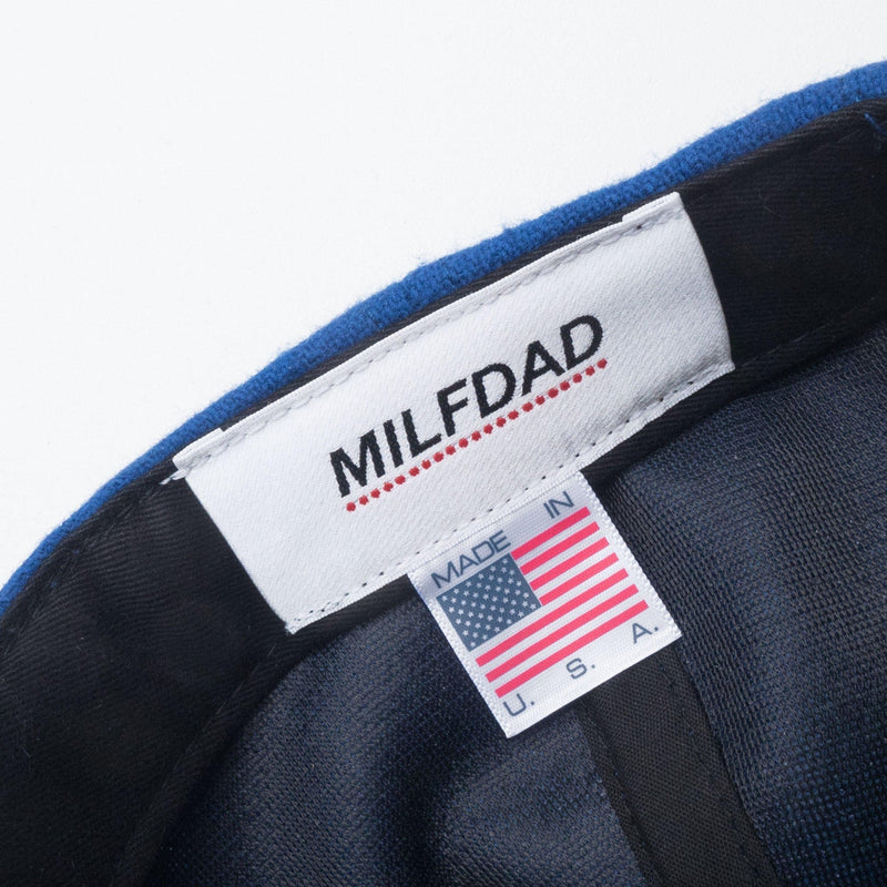 6 - Panel Cap - Royal Blue - MILFDAD