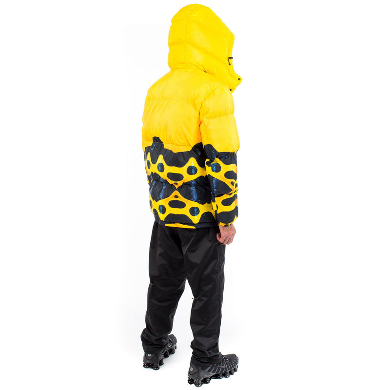 Poison Puffer Jacket - Yellow / Black - - MILFDAD